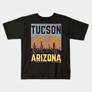 Tucson Arizona Cool Road Trip Kids T-Shirt